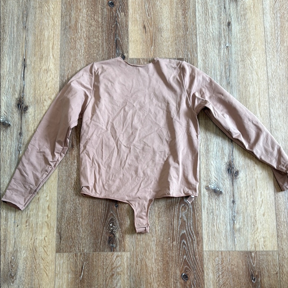 SKIMS Neutral Long Sleeve Bodysuit
